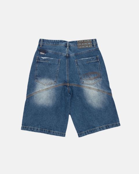 Cold Culture Destination Shorts Blue | 63982-YDHA