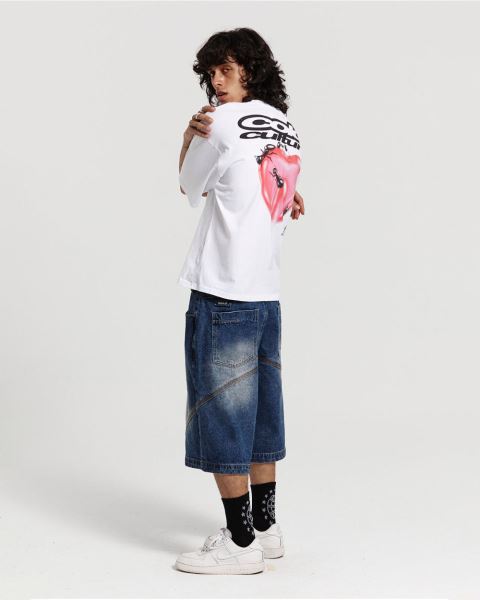 Cold Culture Destination Shorts Blue | 63982-YDHA