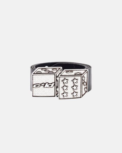 Cold Culture Dice Belts Black | 87065-FBOA