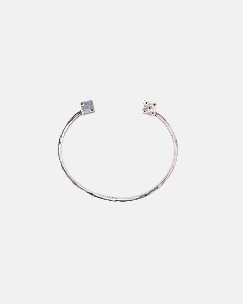 Cold Culture Dice Bracelet Jewelry Silver Black | 81503-DHNL