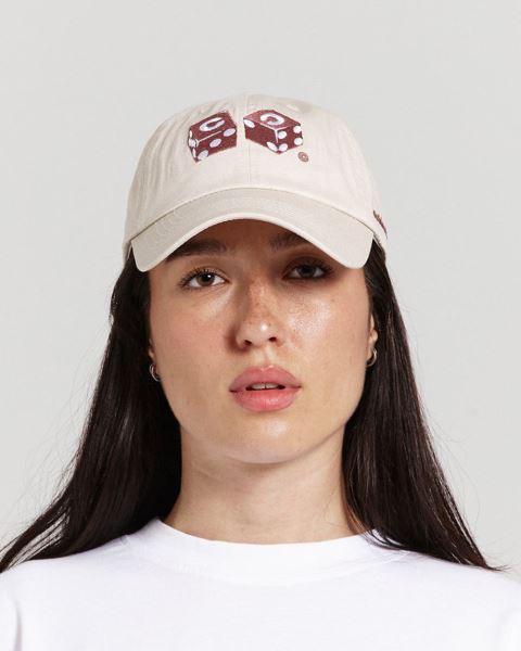 Cold Culture Dice Caps Light Grey | 27543-NHJL
