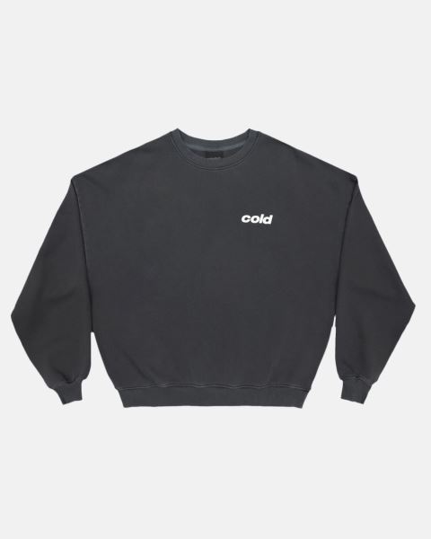 Cold Culture Dice Crewneck Sweatshirts Black | 21364-UGTH