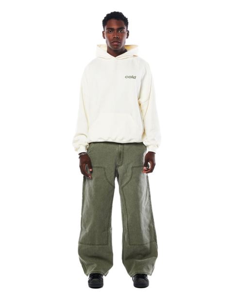 Cold Culture Dice Hoodie Cream | 86107-OSWY