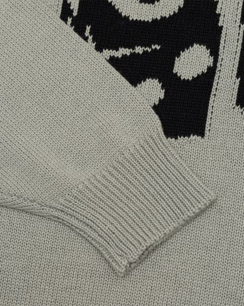 Cold Culture Dice Knitwear Grey | 64728-WSNI