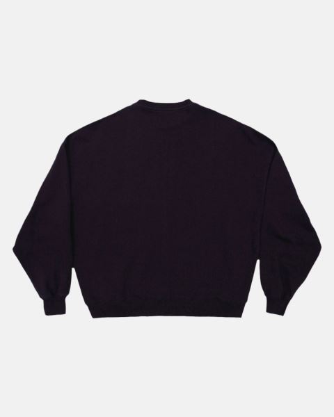 Cold Culture Disorted Crewneck Sweatshirts Purple | 71283-QLWV