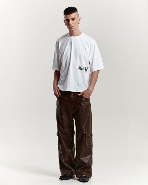 Cold Culture Dogs T Shirt White | 14628-ENJM