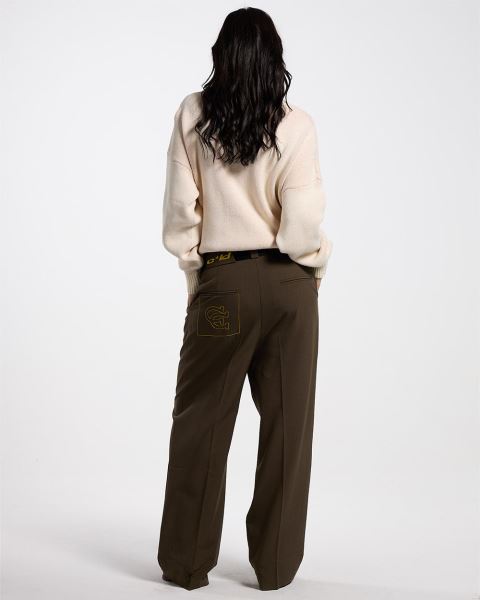 Cold Culture Double C Stars Knitwear White | 18742-PEXD