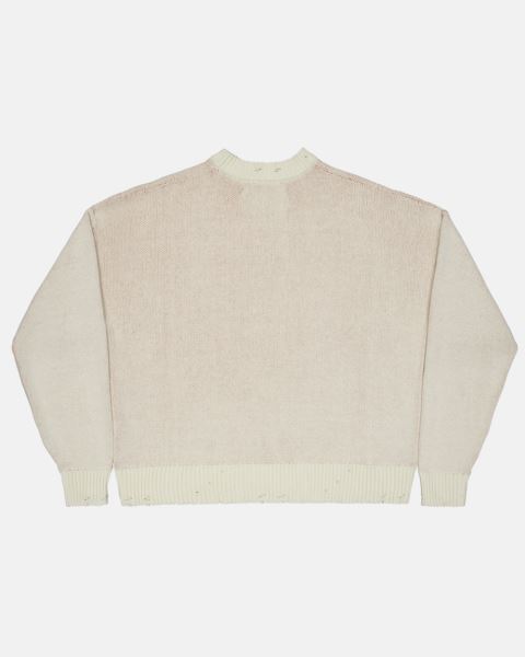Cold Culture Double C Stars Knitwear White | 18742-PEXD