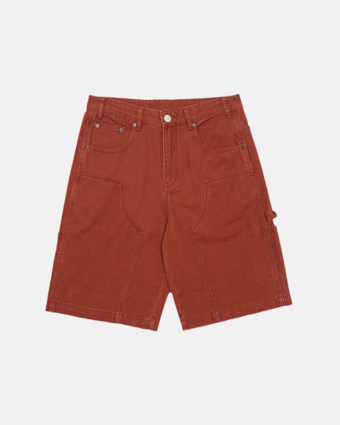 Cold Culture Double Knee Shorts Copper Blue | 68294-KLCR