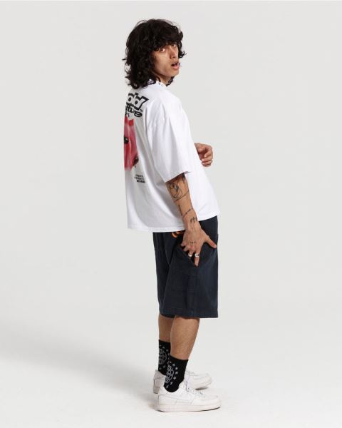Cold Culture Double Knee Shorts Dark Blue | 98045-FTJL