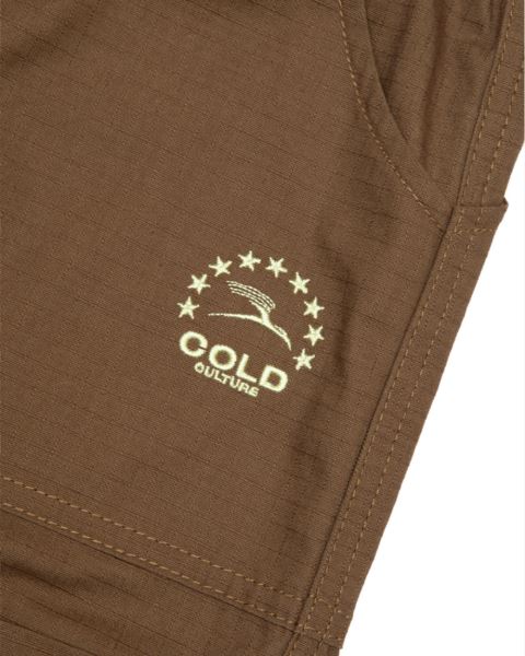 Cold Culture Double Pocket Shorts Grey | 47139-IKML