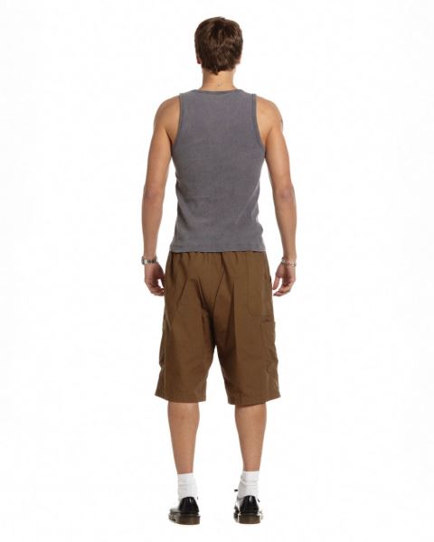 Cold Culture Double Pocket Shorts Grey | 47139-IKML