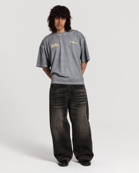 Cold Culture Dynamic T Shirt Blue | 91460-GDPF