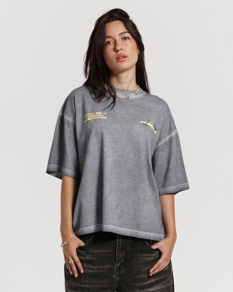 Cold Culture Dynamic T Shirt Blue | 91460-GDPF