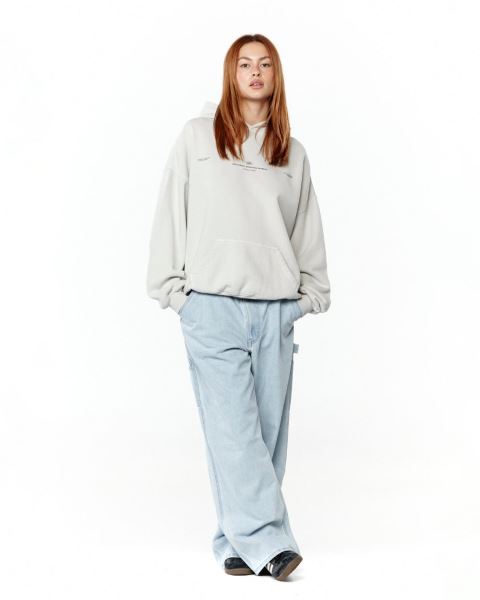 Cold Culture Endlessly Hoodie Light Grey | 51963-CQTB
