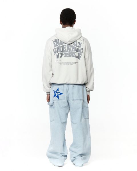 Cold Culture Endlessly Hoodie Light Grey | 51963-CQTB