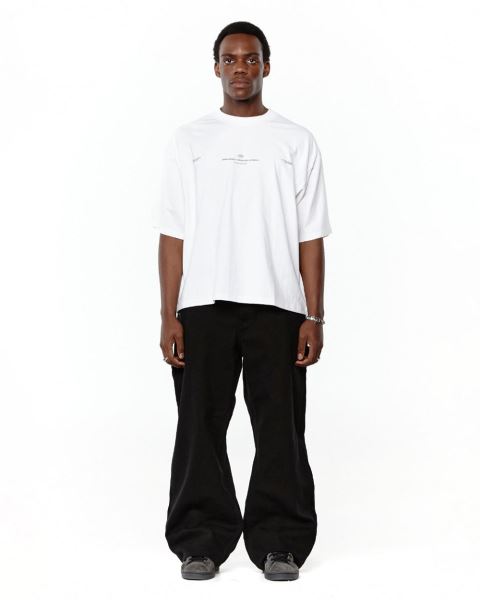 Cold Culture Endlessly T Shirt White | 74201-JFXM
