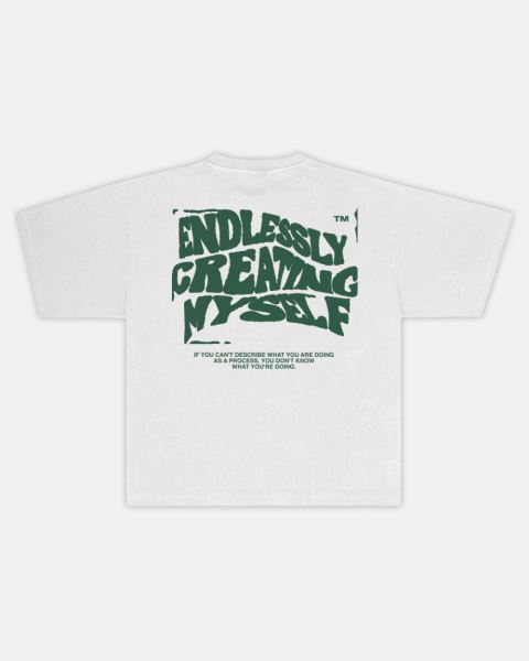 Cold Culture Endlessly T Shirt White | 74201-JFXM