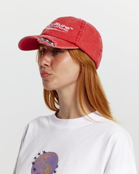 Cold Culture Enterprise Caps Red | 81479-HUZF