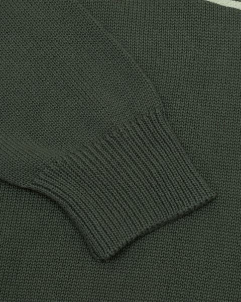 Cold Culture Enterprise Knitwear Dark Green | 46730-XMZW