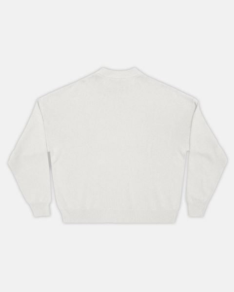Cold Culture Enterprise Knitwear Light Grey | 05763-NUPA