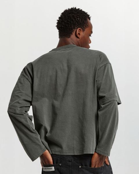 Cold Culture Enterprise Long Sleeve Grey | 70914-QTXK