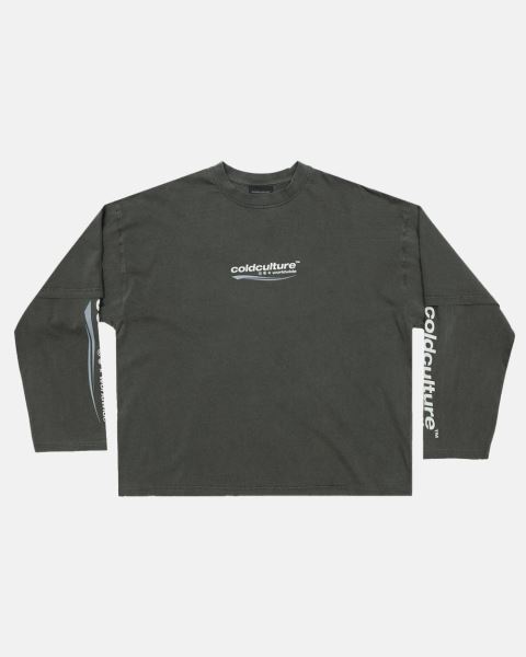 Cold Culture Enterprise Long Sleeve Grey | 70914-QTXK