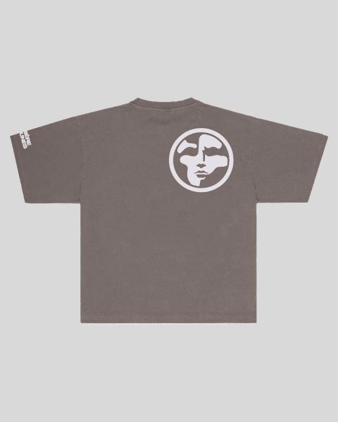 Cold Culture Face T Shirt Green | 28179-IZNY