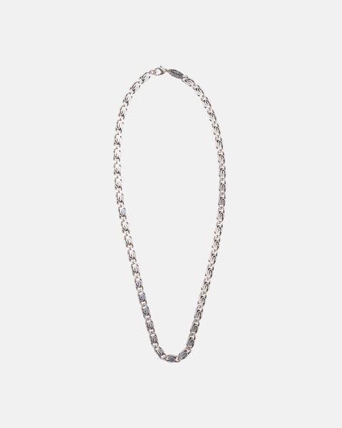 Cold Culture Fez Chain Jewelry Silver Red | 87194-IVTM