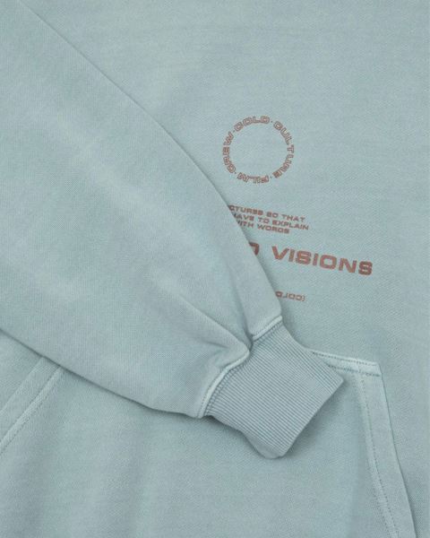 Cold Culture Film Crew Hoodie Blue | 70613-VDSC