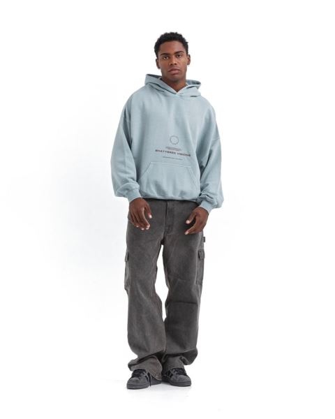 Cold Culture Film Crew Hoodie Blue | 70613-VDSC