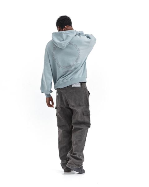 Cold Culture Film Crew Hoodie Blue | 70613-VDSC