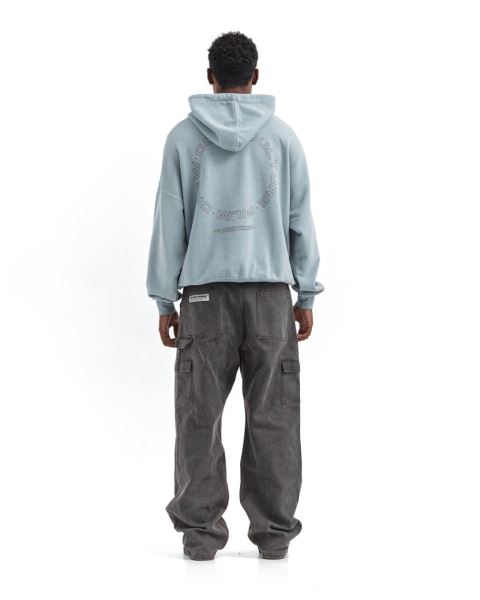 Cold Culture Film Crew Hoodie Blue | 70613-VDSC