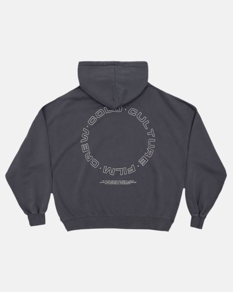 Cold Culture Film Crew Hoodie Brown | 61927-WUSE
