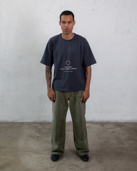 Cold Culture Film Crew T Shirt Red | 54297-ZUBJ