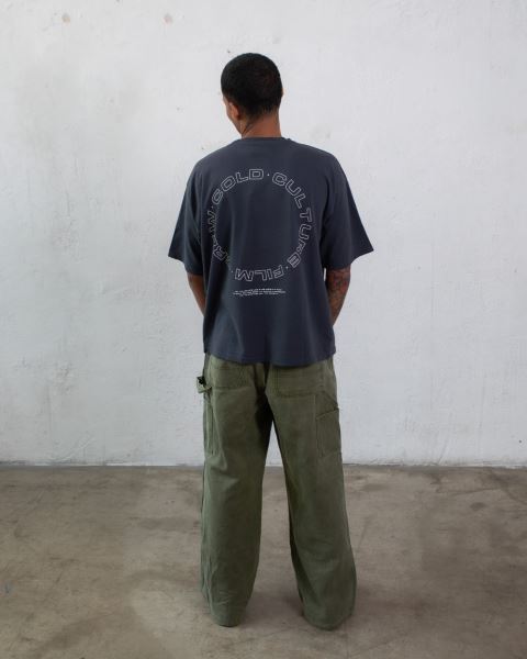 Cold Culture Film Crew T Shirt Red | 54297-ZUBJ