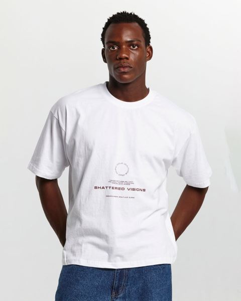 Cold Culture Film Crew T Shirt White | 67421-ARDI