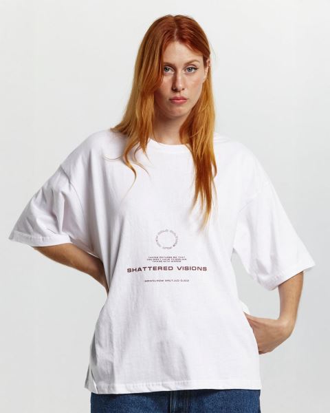Cold Culture Film Crew T Shirt White | 67421-ARDI