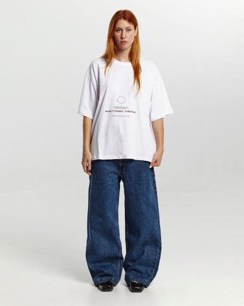 Cold Culture Film Crew T Shirt White | 67421-ARDI