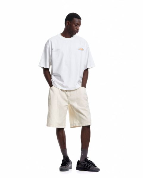 Cold Culture Flame T Shirt White | 23047-NVFT
