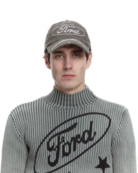 Cold Culture Ford Logo Caps Grey | 57269-WJRC