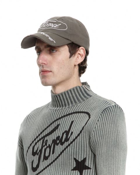 Cold Culture Ford Logo Caps Grey | 57269-WJRC