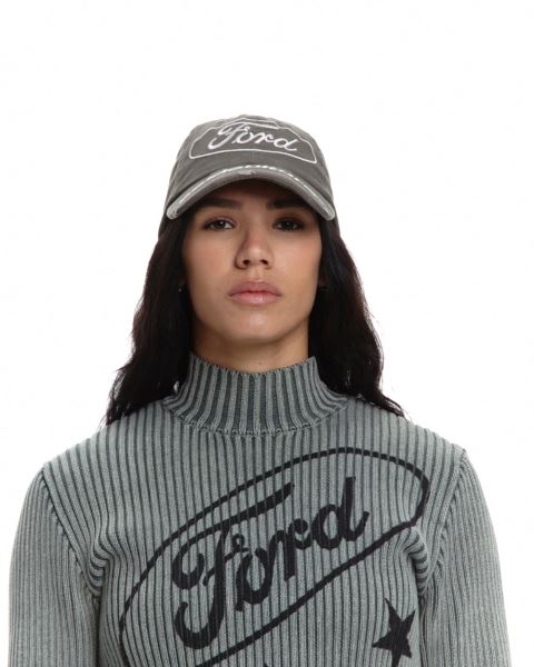 Cold Culture Ford Logo Caps Grey | 57269-WJRC