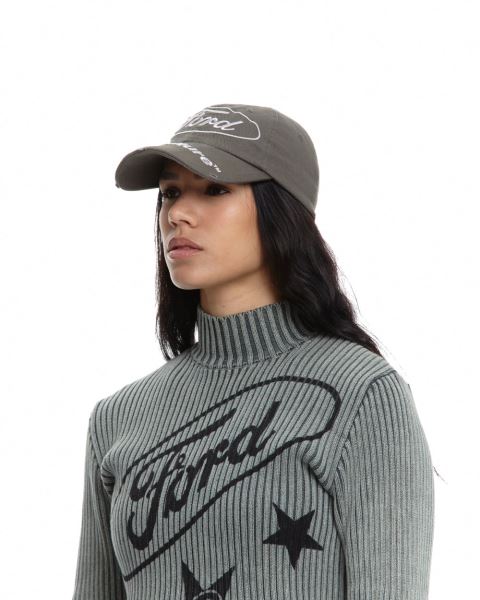 Cold Culture Ford Logo Caps Grey | 57269-WJRC