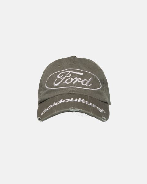 Cold Culture Ford Logo Caps Grey | 57269-WJRC