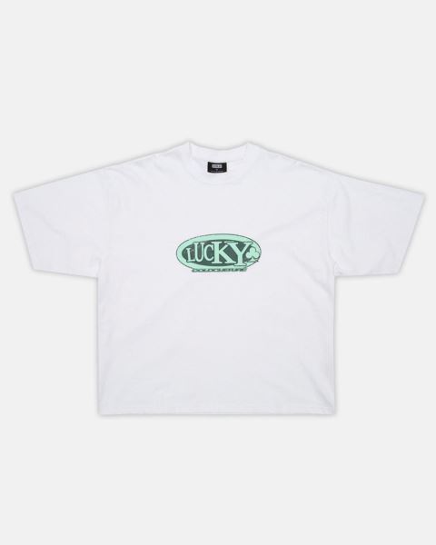 Cold Culture Fortune T Shirt White | 58197-UDZV