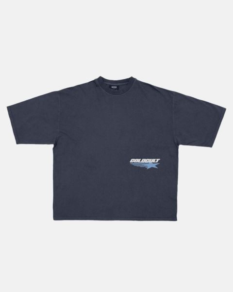 Cold Culture Galactic Glide T Shirt Brown | 92710-AEGC