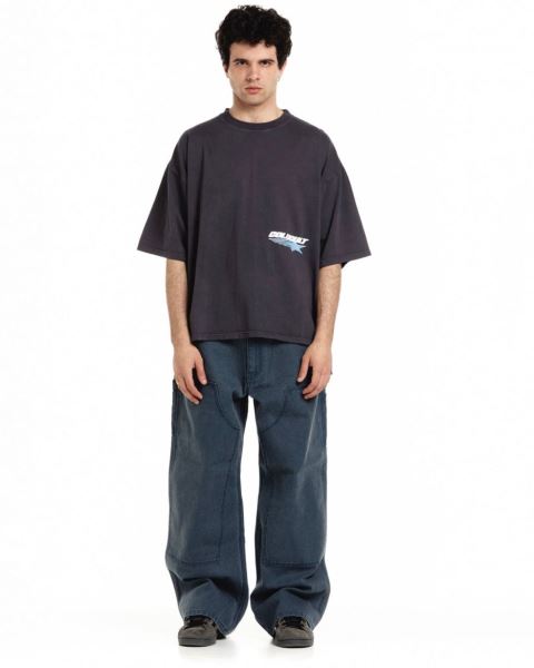 Cold Culture Galactic Glide T Shirt Brown | 92710-AEGC