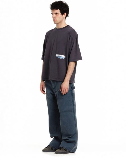 Cold Culture Galactic Glide T Shirt Brown | 92710-AEGC