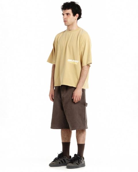 Cold Culture Galactic Glide T Shirt Orange | 52384-OTDV